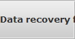 Data recovery for Sandy data